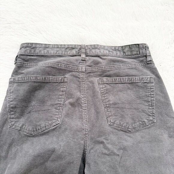 Women American Eagle High Rise Straight Leg Jeans Smoke Gray 6 Regular - Picture 8 of 8